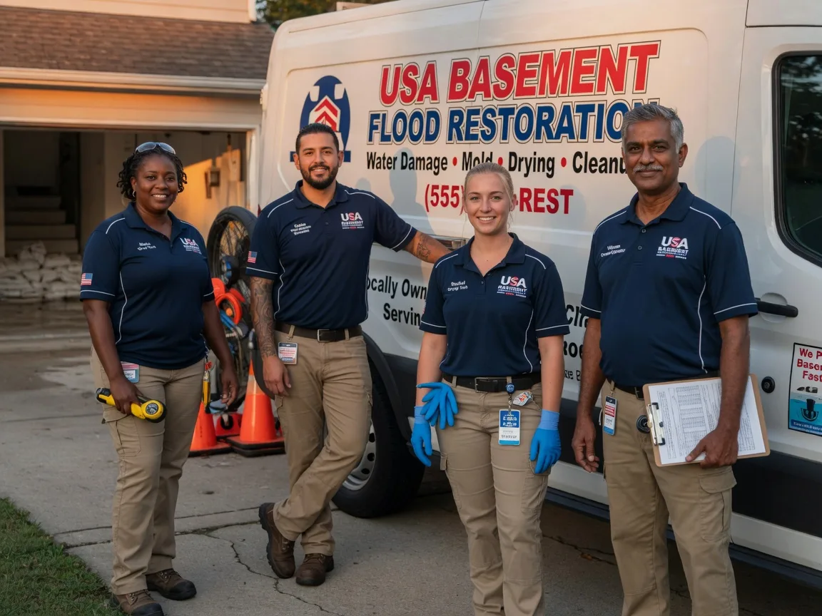Basement Flood Cleanup company in Bourbonnais, IL